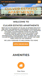 Mobile Screenshot of culverestatesapts.com
